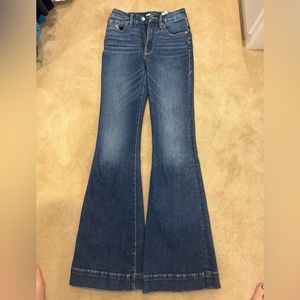 Good American flare leg jeans